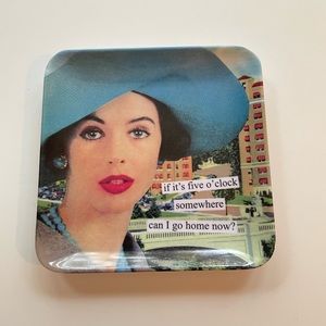 Never used melamine funny trinket tray